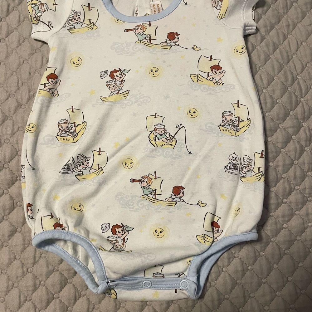 TBBC Nautical Print One Piece